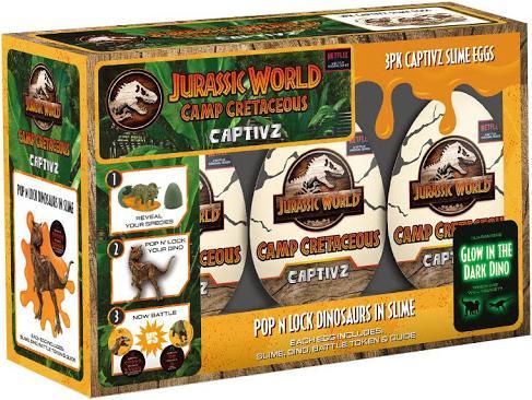 Image du produit Rocco Giocattoli Jurassic World - Nuove Avventure : 3 Uova Captivz