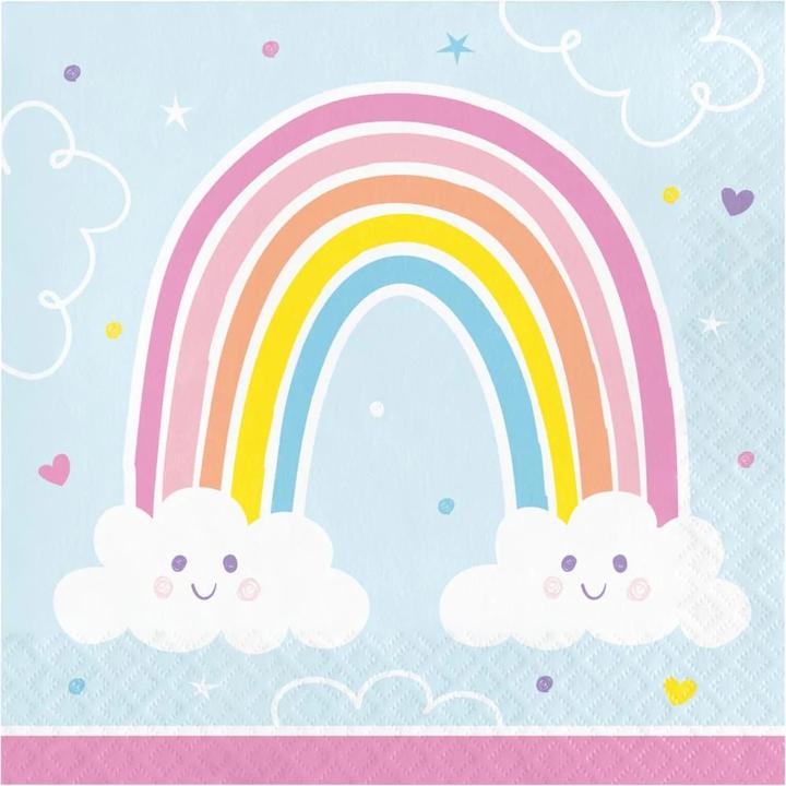 Produktbild Creative Converting Regenbogen Servietten Papier 16erPack (16 x)