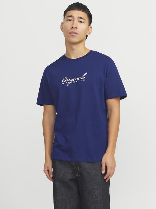Actual product image Jack & Jones Printed round neck T-shirt T-shirt (M)