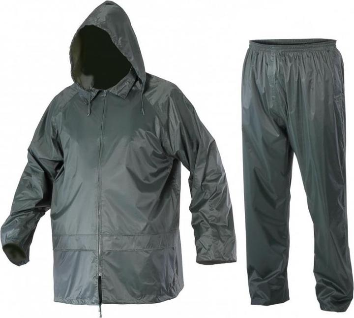 Produktbild Lahti Pro Regenset Jacke + Hose, grün L (L4140203) (L)