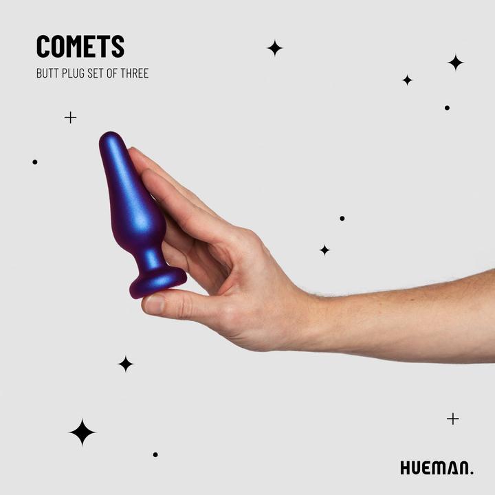 Actual product image Hueman Comets Anal PlugSet