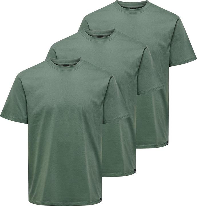 Produktbild Only & Sons 3er Pack MAX T-Shirt (XXL)