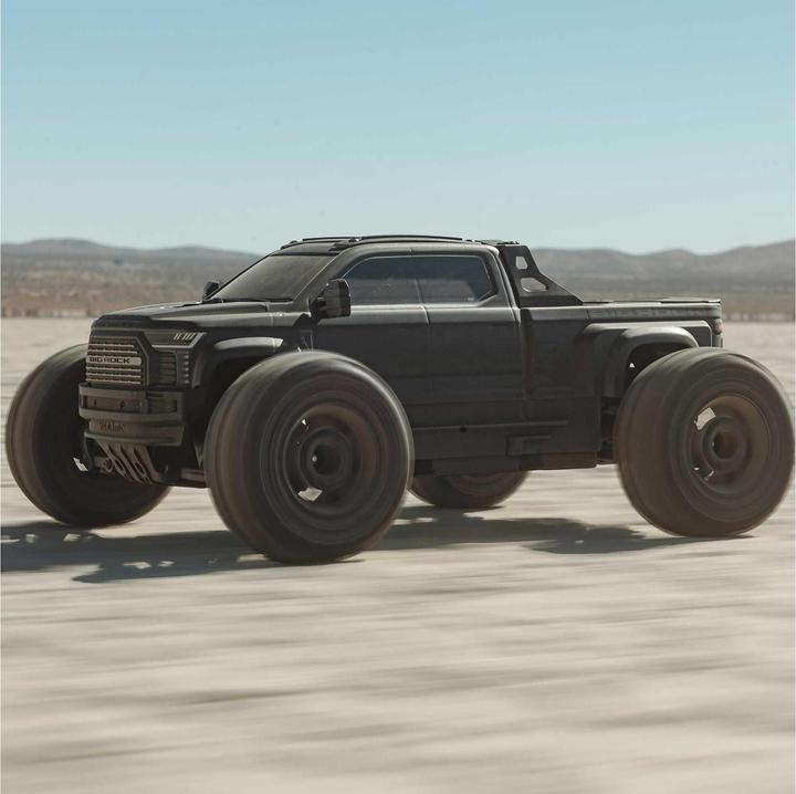 Actual product image Arrma Monster Truck Big Rock BLX 223S, Schwarz ARTR, 1:10 (ARR Almost Ready to Run)