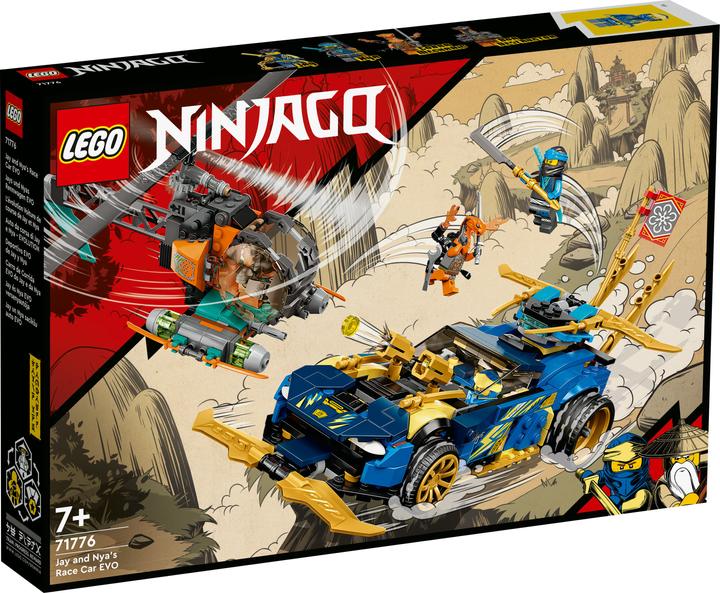 Produktbild LEGO Jays und Nyas Rennwagen EVO (71776, LEGO Ninjago)