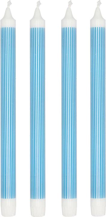 Produktbild Villa Collection Stabkerze Styles Blau, 4 Stück (4 Stk.)
