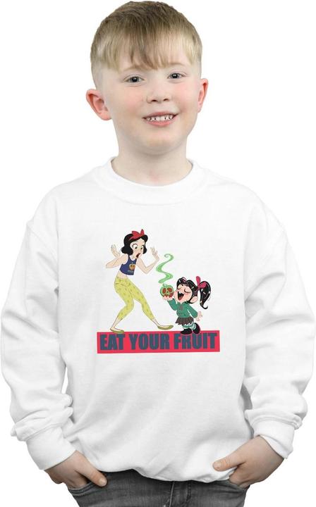 Immagine prodotto Disney Wreck It Ralph Eat Your Fruit Felpa Ragazzi (152, 158)