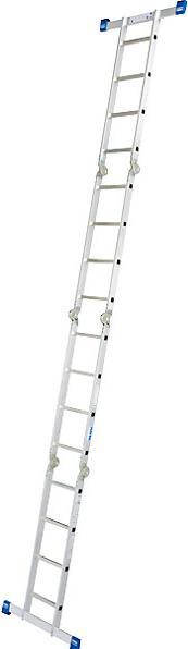 Actual product image Krause STABILO hinged multipurpose ladder, can be used as a lean to ladder or step (Single ladder, 575 cm)