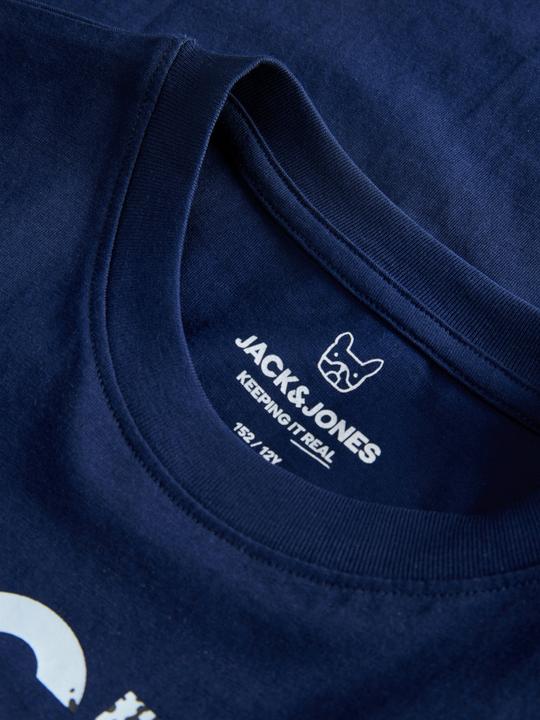 Actual product image Jack & Jones Jjstyd Corp Splash Tee Ss C.Neck Ln Jnr (152)