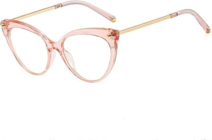 Produktbild Techsuit - Anti-Blue Light Glasses Reflex TR90 (F93308) - Cat Eye - Clear Pink