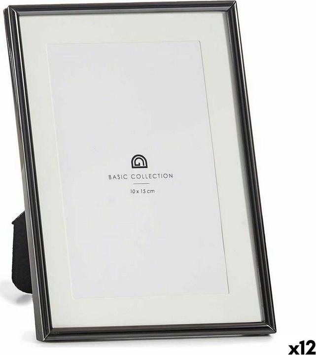 Image du produit Gift Fotorahmen Kristall Schwarz Stahl (12 Stück) (10 x 15 cm)