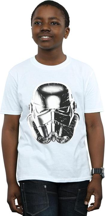 Image du produit Star Wars - T-shirt STORMTROOPER WARP SPEED HELMET - Garçon (140, 146)
