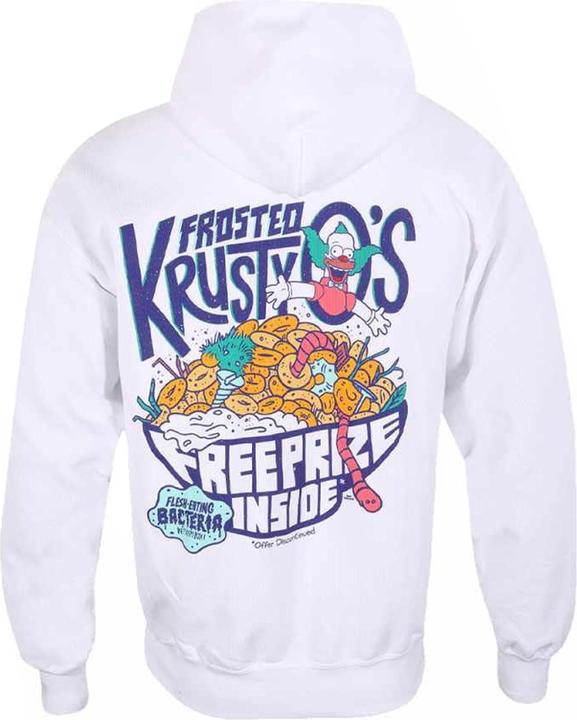 Image du produit The Simpsons Sweat à capuche unisexe adulte KrustyOs (M)