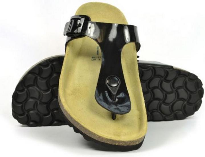 Actual product image Sanosan Sandals Geneve Lacquered Leather (37)