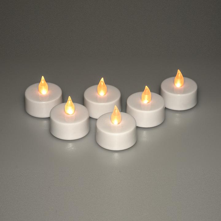 Produktbild RealPower LED-Teelicht TL-6, 6er Pack