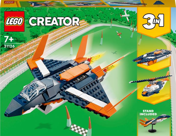 Immagine prodotto LEGO Jet supersonico (31126, LEGO Creator 3-in-1)