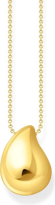 Produktbild Thomas Sabo Kette mit Anhänger in organischer Tropfenform (925er Silber, 45 - 50 cm)
