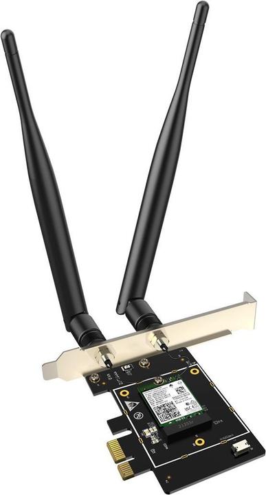 Produktbild Tenda E33 Netzwerkkarte Eingebaut WLAN 2402 Mbit/s (Mini PCI Express)