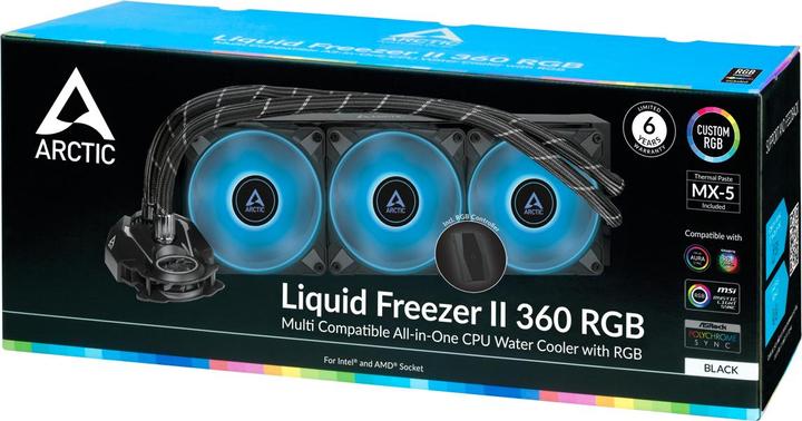 Produktbild Arctic Liquid Freezer II - 360 RGB Black with Controller