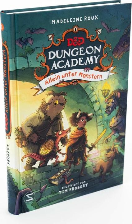 Actual product image Dungeons & Dragons. Dungeon Academy - Allein unter Monstern (German, Madeleine Roux, 2023)