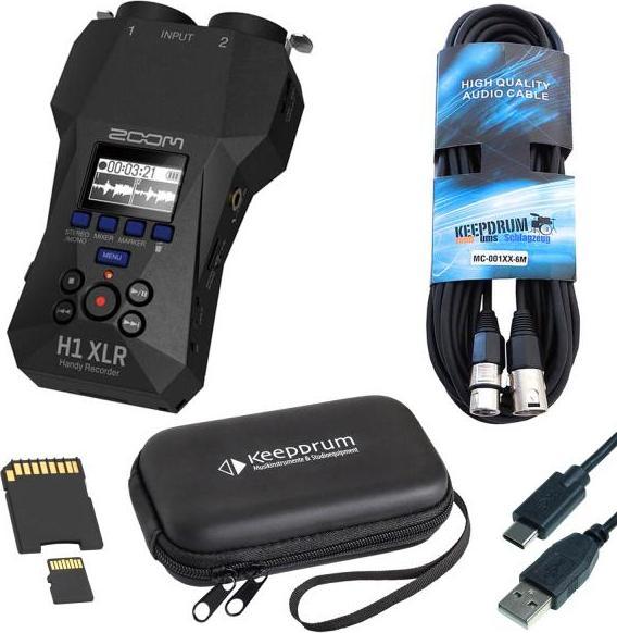 Produktbild Zoom Audio-Recorder H1 XLR mit Zubehör-Set (Handheld)