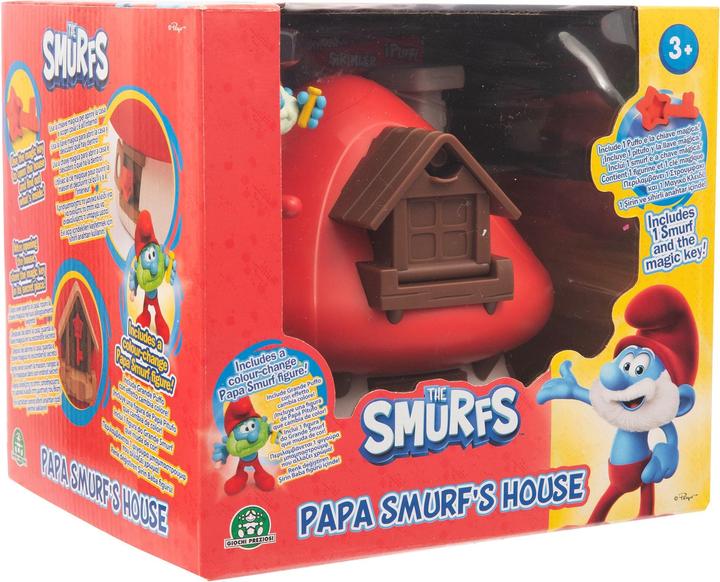 Actual product image Nobrand Smurfs Playset Magic Key Papa Smurf