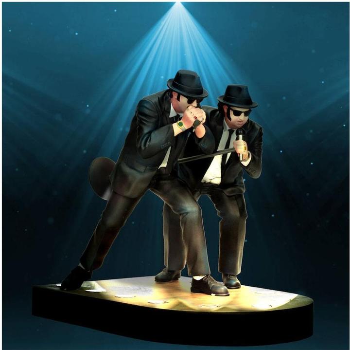 Produktbild SD Toys Blues Brothers statue PVC Jake & Elwood On Stage 17 cm