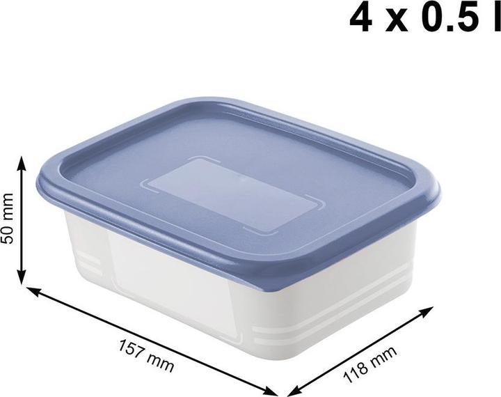Productafbeelding Rotho Gefrierdosen Set (0.50 l)