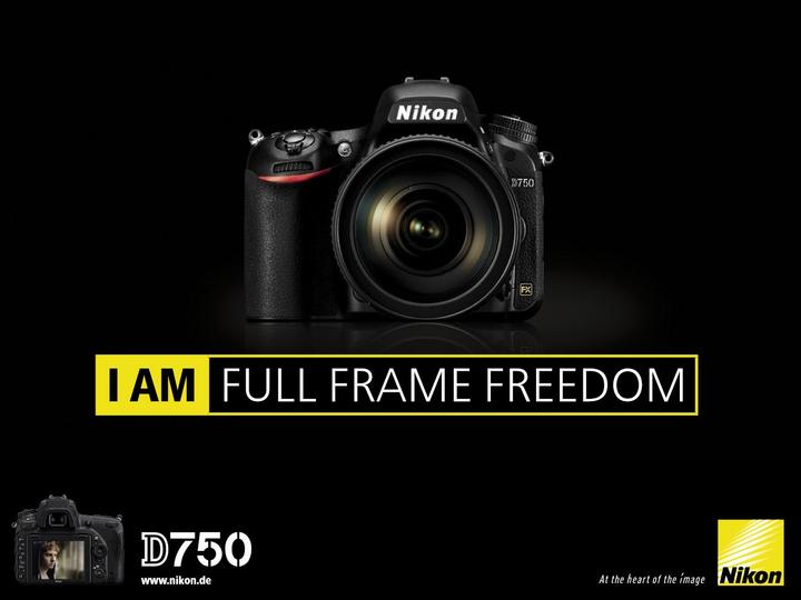 Immagine prodotto Nikon D750 Body (24.30 Mpx, Full frame / FX)