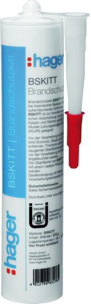 Produktbild Hager TEH BSKITT Brandschutzkitt Kartusche 310ml
