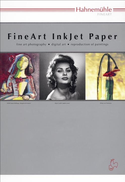 Hahnemühle Photo Rag Ultra Smooth, 305 g A 3+ 25 Blatt (305 g/m², A3+, 25 x)