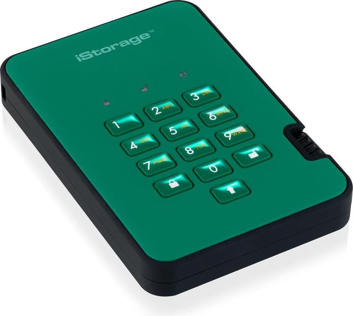 Immagine prodotto iStorage diskAshur² - Disco rigido - crittografato - 5 TB - esterno (portatile) (5 TB)