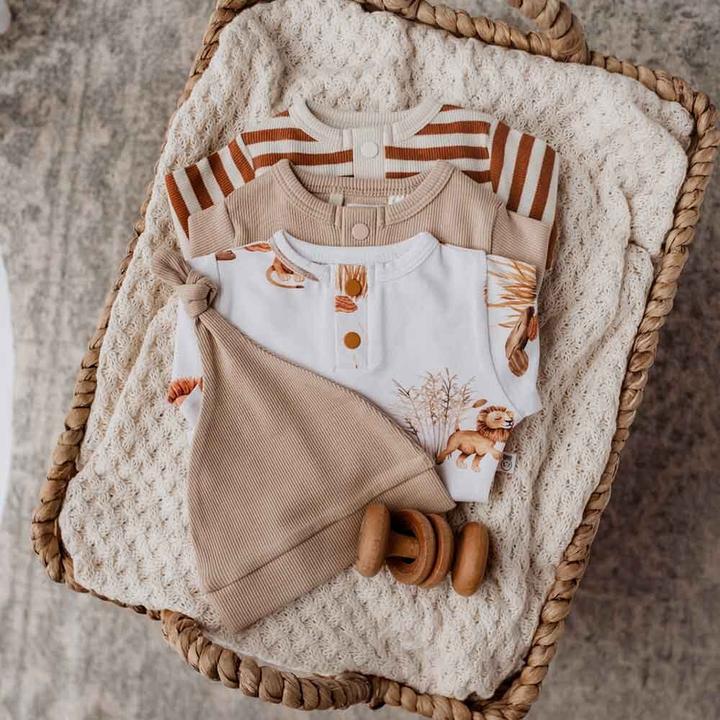 Actual product image Snuggle Hunny Romper - Pebble (62)