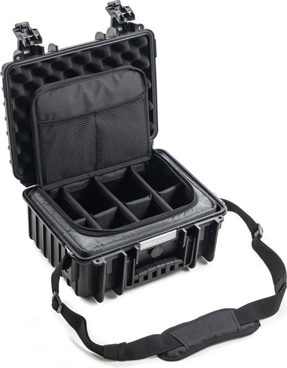 Actual product image B&W International B&W photo.bag TEX.117.RPD grey (Camera shoulder bag, 9.60 l)