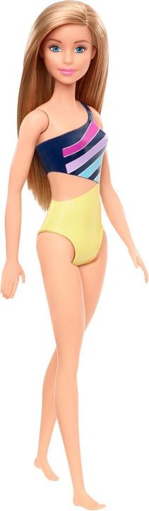 Image du produit Barbie Beach avec maillot de bain à rayures
