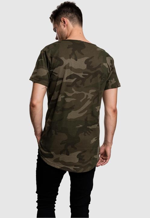 Actual product image Urban Classics Camo Shaped Long Tee (M)