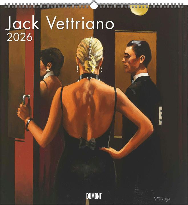 Produktbild Jack Vettriano 2026 - Kunst-Kalender - Wand-Kalender - 45x48 (Deutsch)