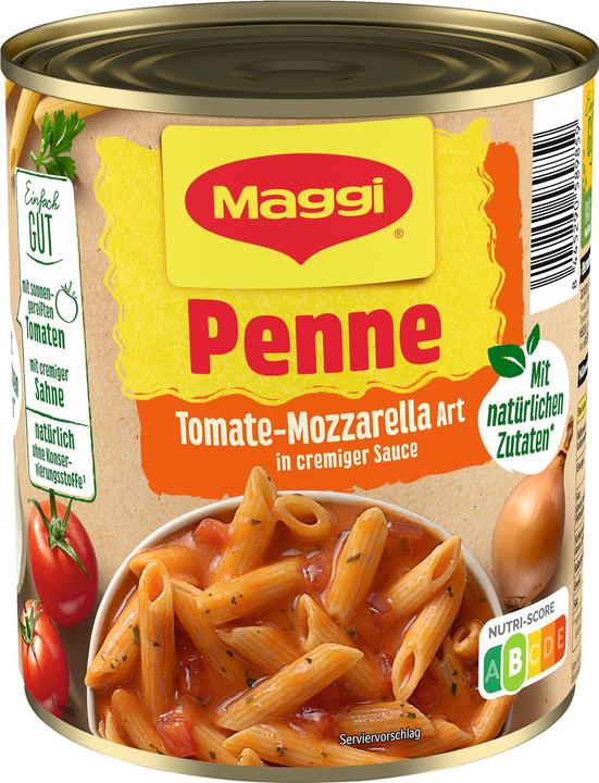 Produktbild Maggi Penne Tomate Mozzarella Art in cremiger Sauce (800 g)
