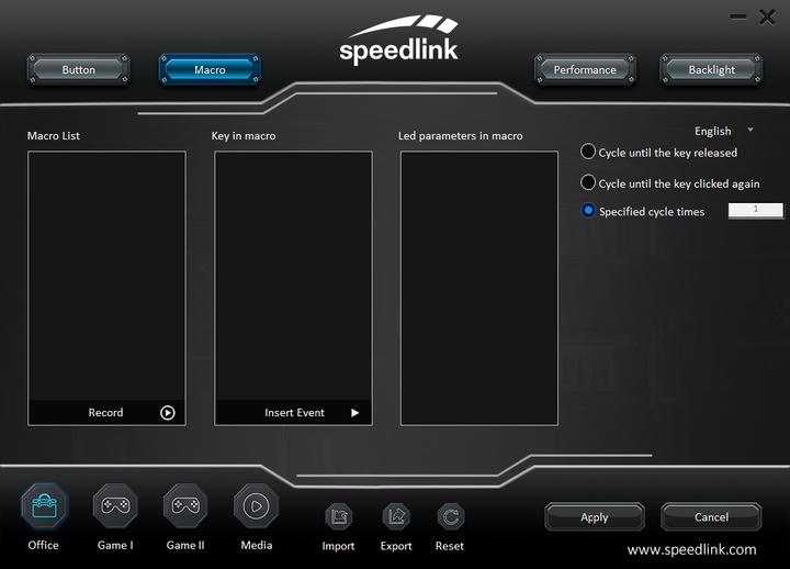Produktbild Speedlink TAUROX Gaming Mouse, black (Kabelgebunden)