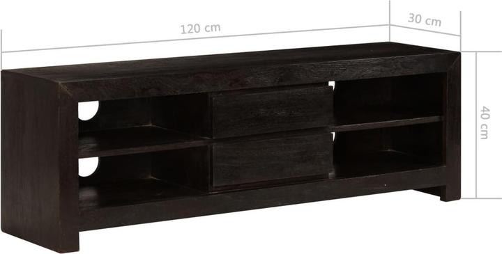 Actual product image VidaXL Ezekiel (120 x 30 x 40 cm)
