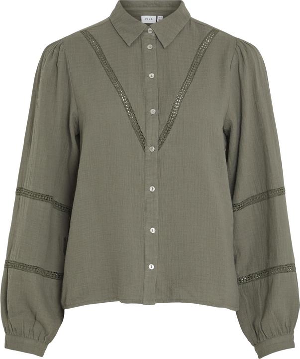 Image du produit Vila Chemise ornée de dentelle (36)