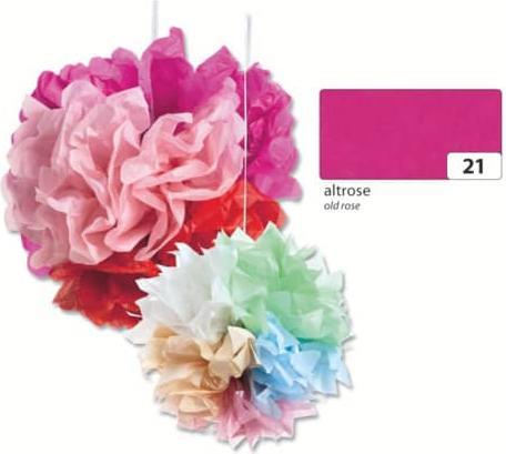 Immagine prodotto Folia Carta velina, (L)500 x (A)700 mm, 20 g/m², rosa antico (1 x)