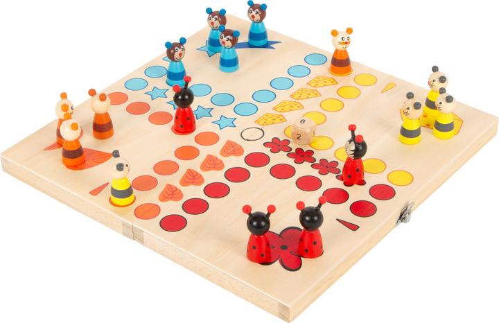 Actual product image small foot Ludo Animals (German, French, Italian, English)