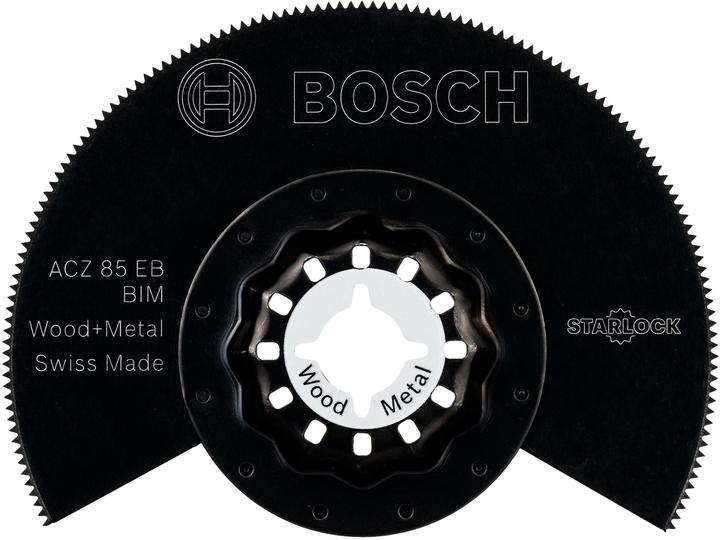 Bosch Professional Zubehör BIM Segmentsägeblatt ACZ 85 EB, Wood and Metal, 85 mm, 1er-Pack