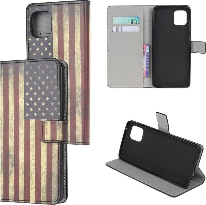 Immagine prodotto Cover-Discount Galaxy Note 10 Lite - Custodia in pelle US Flag (Samsung Galaxy Note 10 Lite)