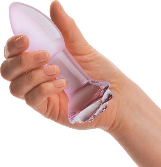 Image du produit Gläs Rosebud Glass Butt Plug