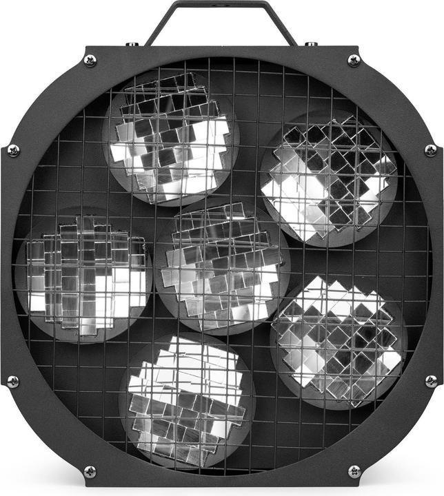 Immagine prodotto Fuzzix MBR60 spiegelreflector - 6 roterende spiegelschijven met 37 spiegels - DMX