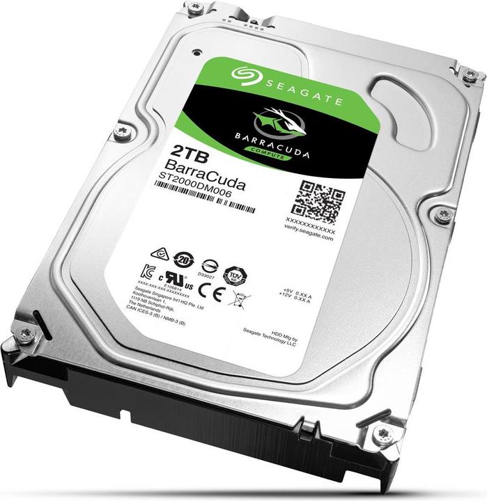 Actual product image Seagate BarraCuda (2 TB, 3.5", CMR)