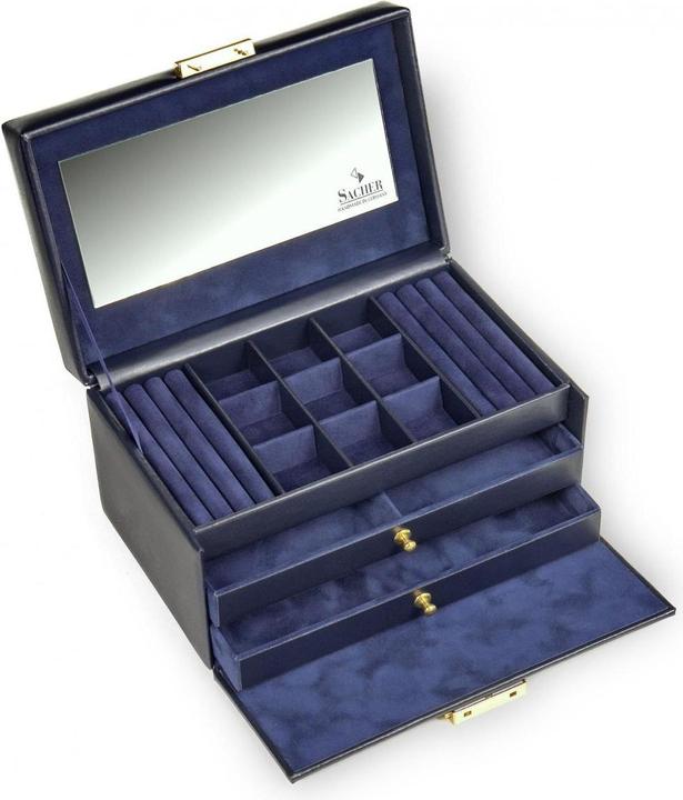 Immagine prodotto Sacher 25.301.014023 - Portagioie Elly in pelle acuro navy