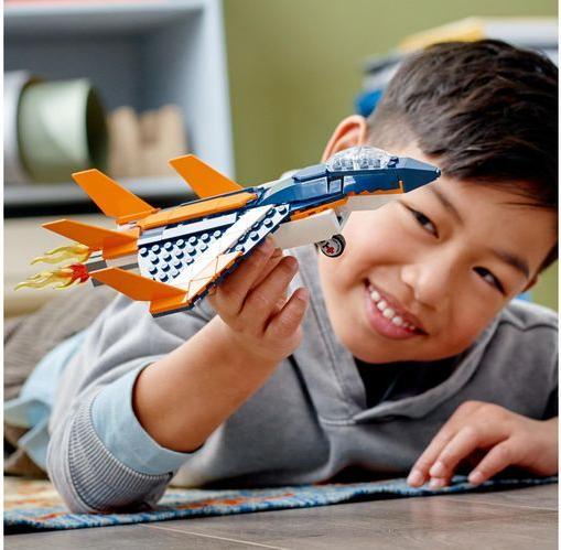Immagine prodotto LEGO Jet supersonico (31126, LEGO Creator 3-in-1)