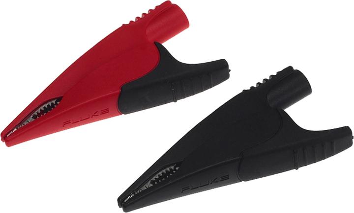 Immagine prodotto Fluke Clip in coccodrillo, larghe, rosso/nero (Terminale)